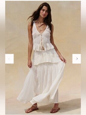 Free People Bare Bliss Skirt Set